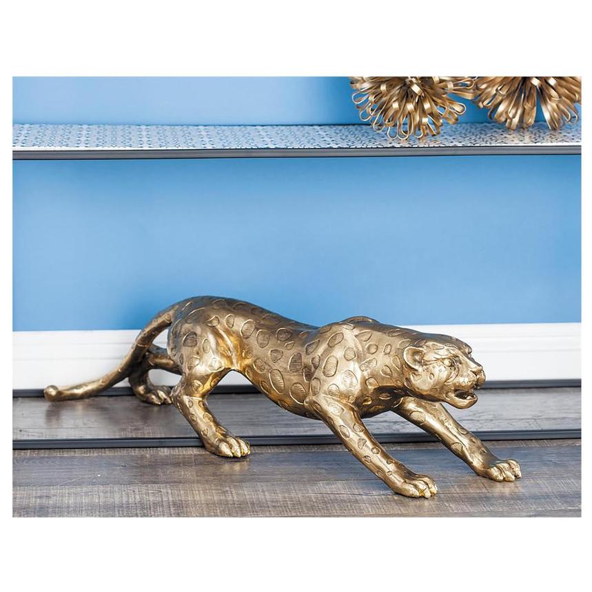 Leopard Gold Sculpture  alternate image, 2 of 9 images.