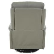 Rogelio Gray Leather Power Recliner  alternate image, 5 of 8 images.