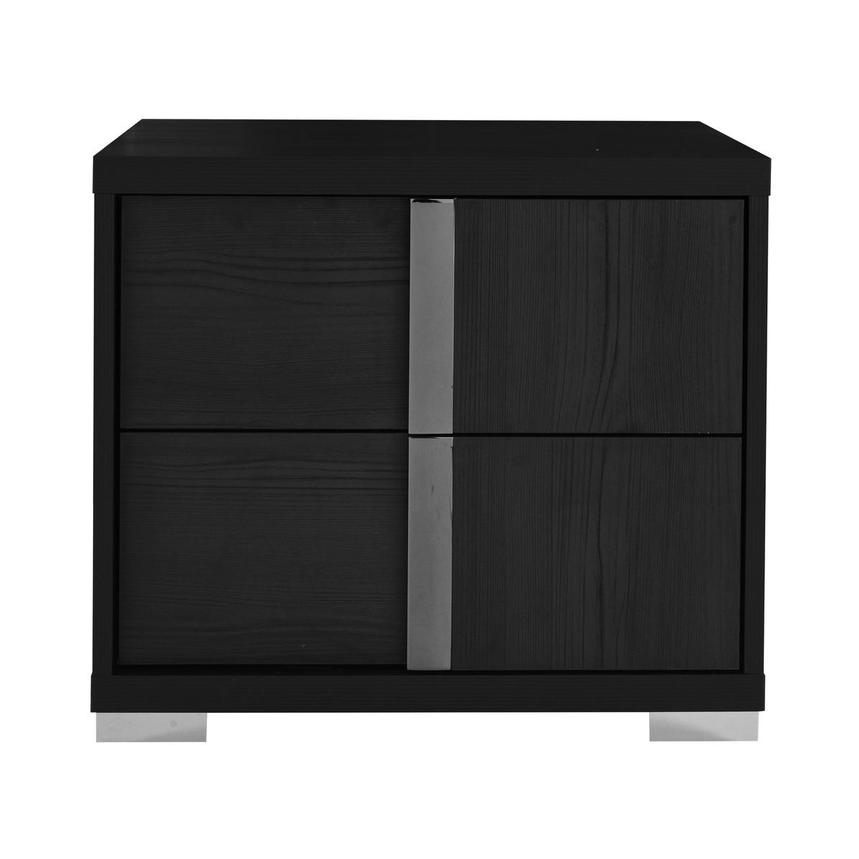 Verona Black 5-Piece King Bedroom Set  alternate image, 6 of 8 images.