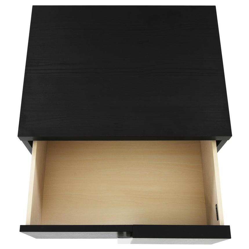 Verona Black Right Nightstand alternate image, 7 of 11 images.