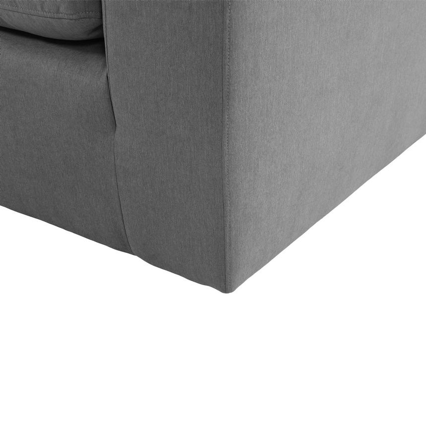 Depp Gray Corner Sofa with 5PCS/Ottoman  alternate image, 7 of 9 images.