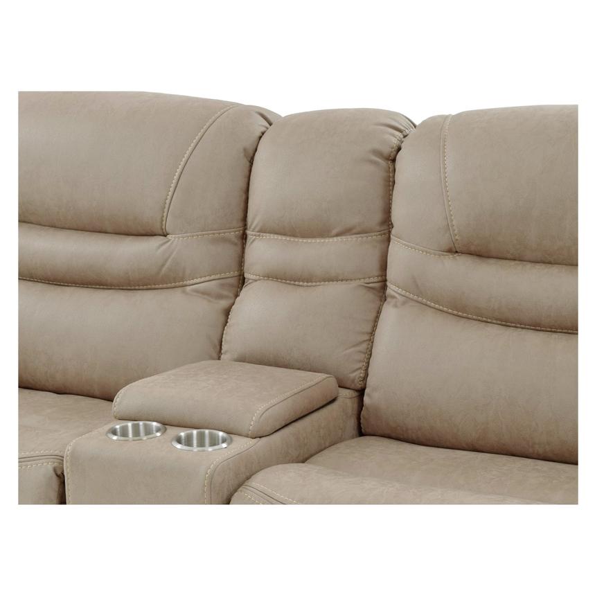 Dan Cream Home Theater Seating with 5PCS/3PWR  alternate image, 4 of 8 images.