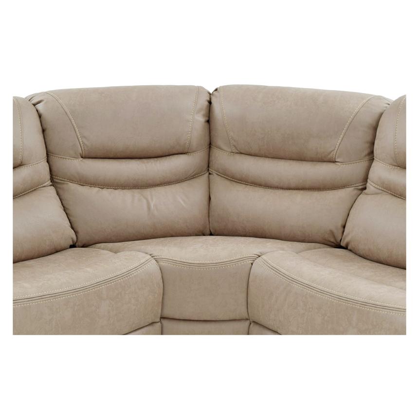 Dan Cream Power Reclining Sectional with 6PCS/2PWR alternate image, 4 of 9 images.