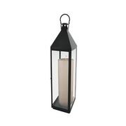 Claudine Black X-Large Lantern  main image, 1 of 4 images.