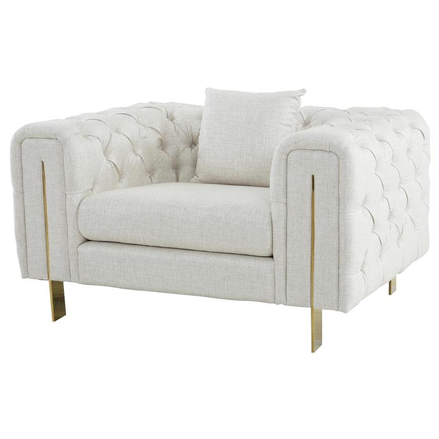 White suede online chair