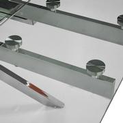 Landon Silver Extendable Dining Table  alternate image, 9 of 10 images.