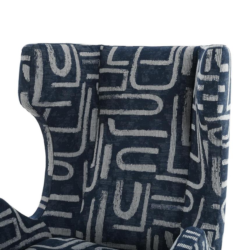 Domenico Blue Accent Chair  alternate image, 6 of 11 images.