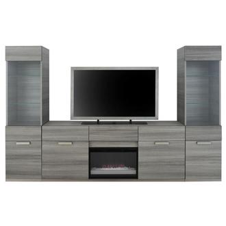 Iris Wall Unit w/Electric Fireplace