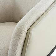 Sabrina Cream Accent Chair  alternate image, 8 of 12 images.