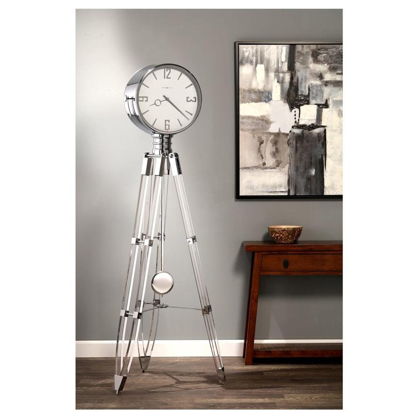 Domus Clear Floor Clock | El Dorado Furniture