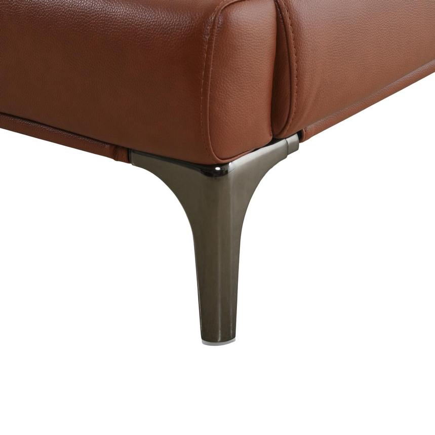 Phoenix Tan King Leather Bed  alternate image, 6 of 7 images.