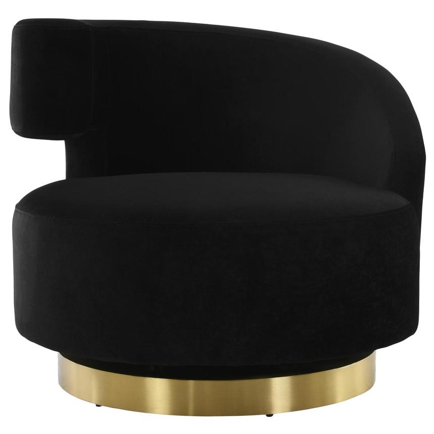Okru Black Accent Chair alternate image, 4 of 7 images.