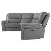 Ivone Leather Power Reclining Sectional with 4PCS/2PWR  alternate image, 3 of 13 images.