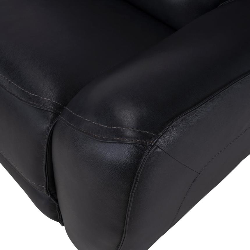 Cosmo II Blueberry Leather Power Reclining Sectional with 5PCS/2PWR alternate image, 7 of 10 images.
