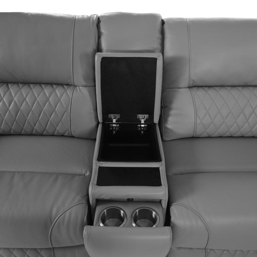 Ivone Home Theater Leather Seating with 5PCS/3PWR alternate image, 7 of 17 images.