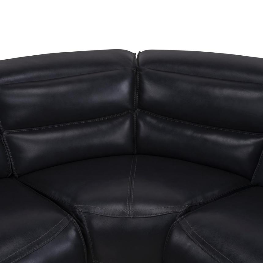 Cosmo II Blueberry Leather Power Reclining Sectional with 6PCS/2PWR  alternate image, 5 of 14 images.