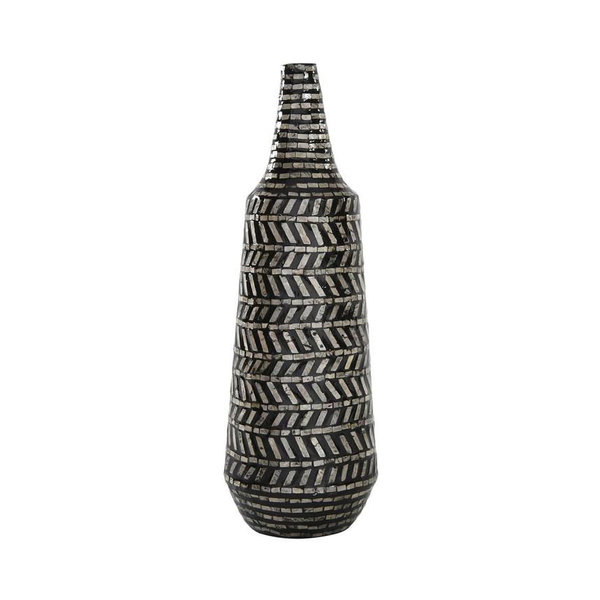 Black Shell Large Vase  main image, 1 of 4 images.