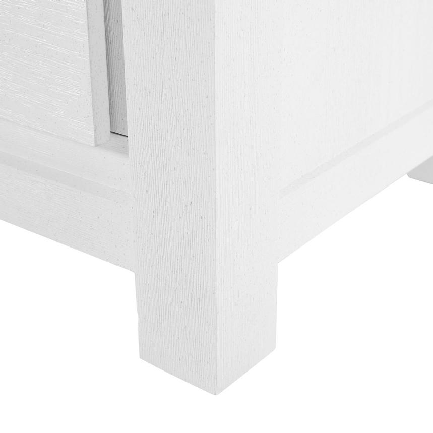 Roca White Nightstand w/Pier Units  alternate image, 12 of 13 images.