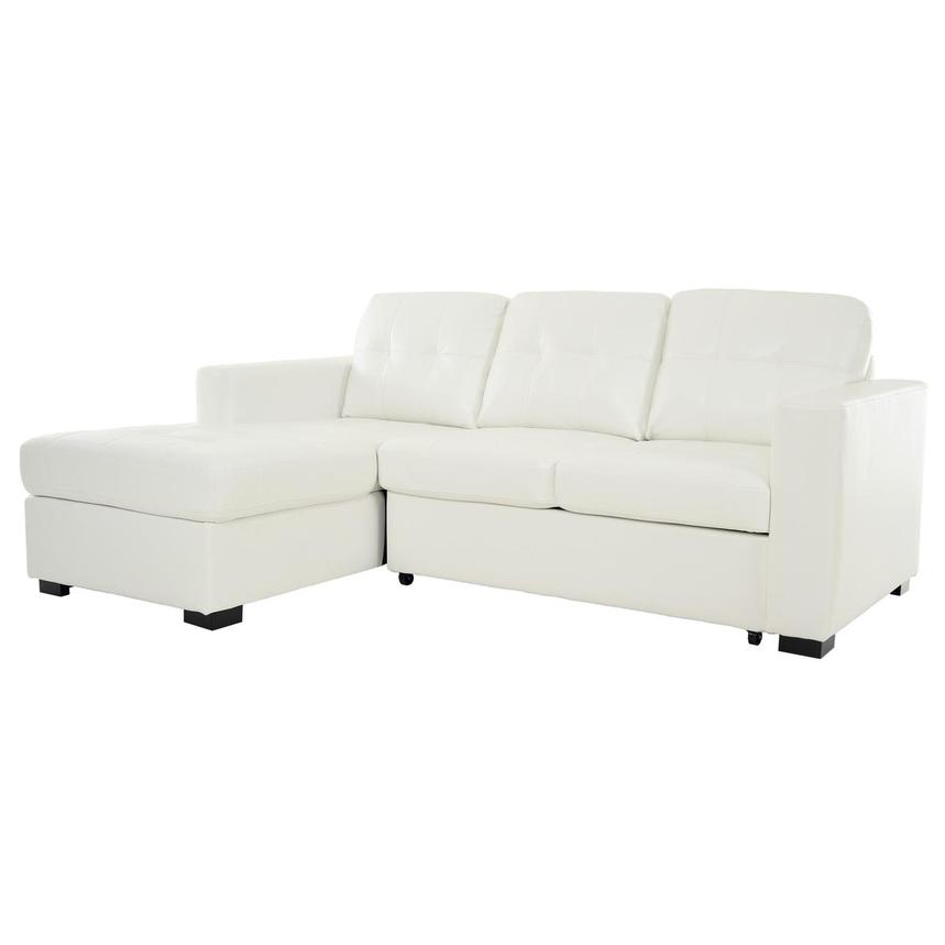 Zander White II Sleeper w/Left Chaise  main image, 1 of 11 images.