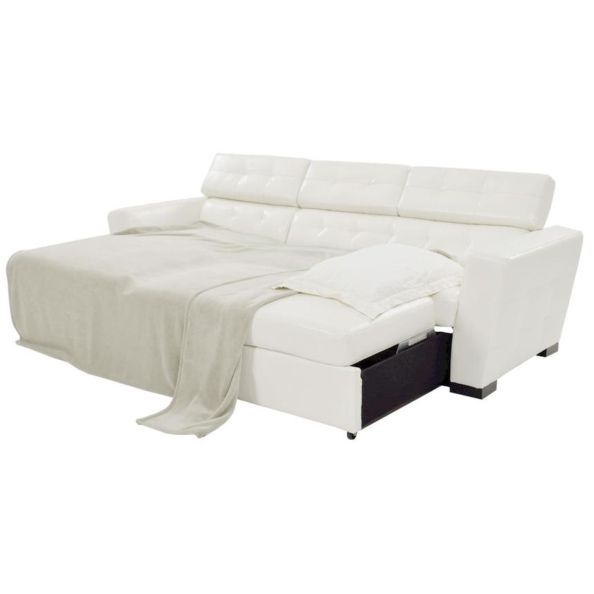 Reeve White Sleeper w/Left Chaise  alternate image, 2 of 8 images.