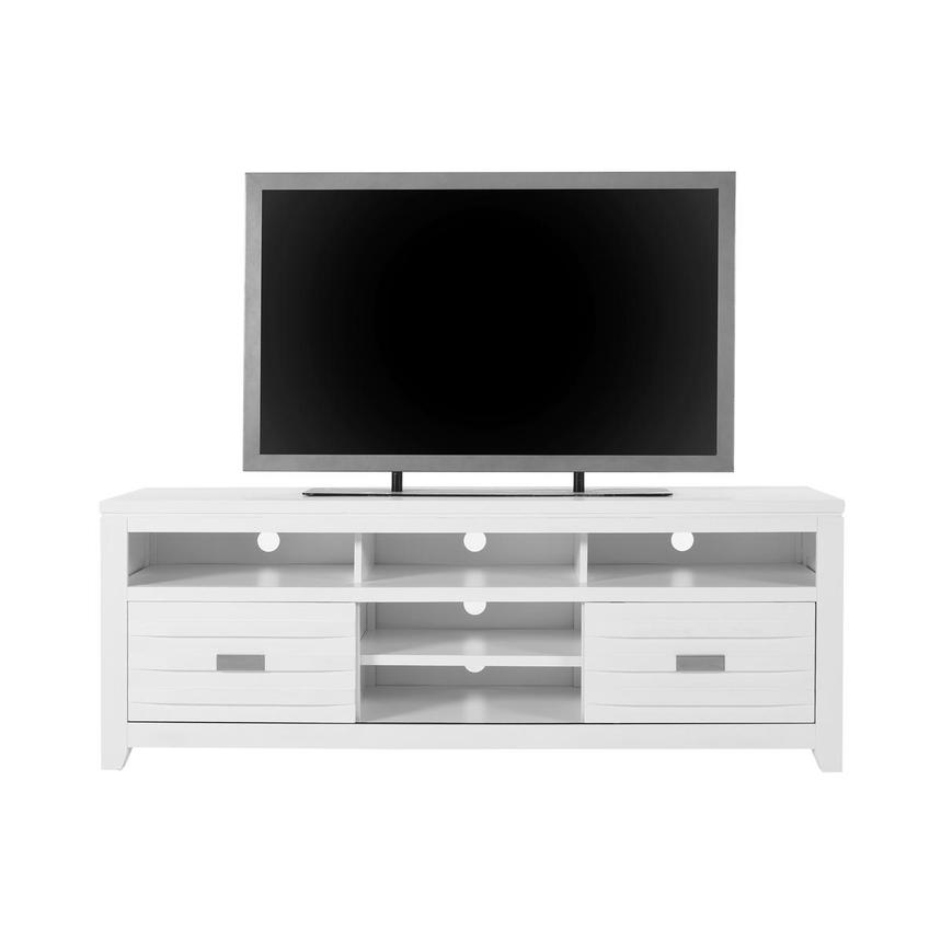 Logan White TV Stand  main image, 1 of 12 images.