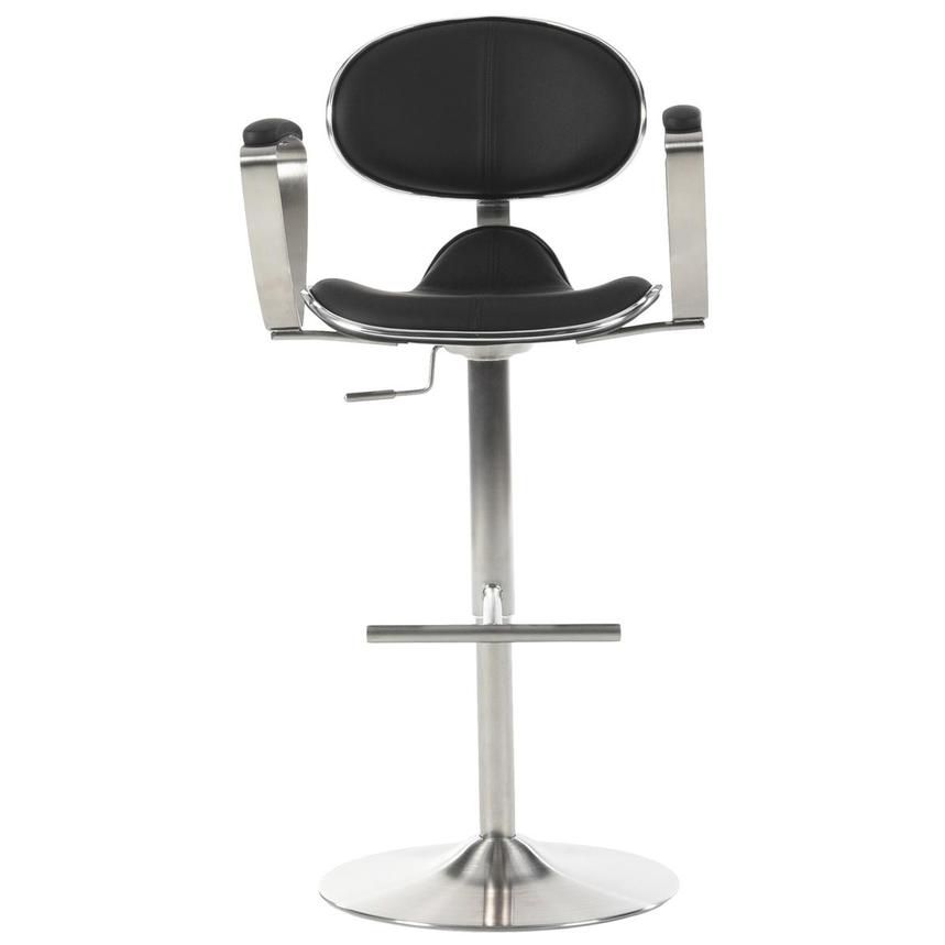 Jaylo Black Adjustable Stool  alternate image, 4 of 9 images.