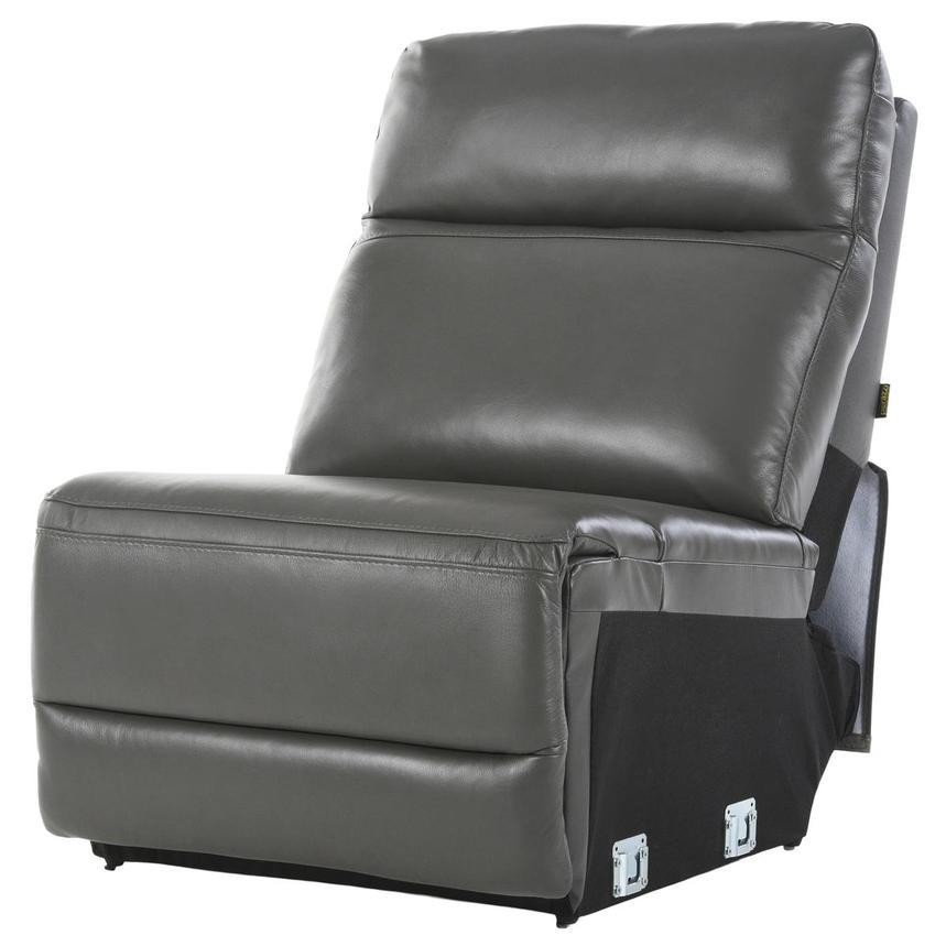 Benz Gray Armless Chair alternate image, 2 of 5 images.