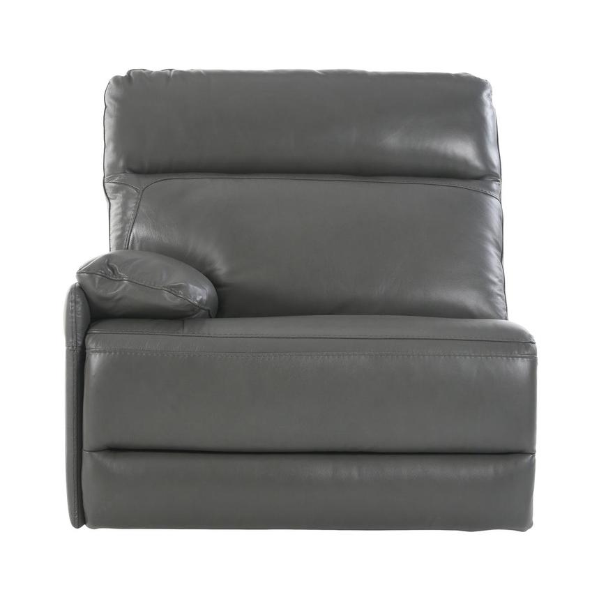 Benz Gray Left Power Recliner main image, 1 of 5 images.