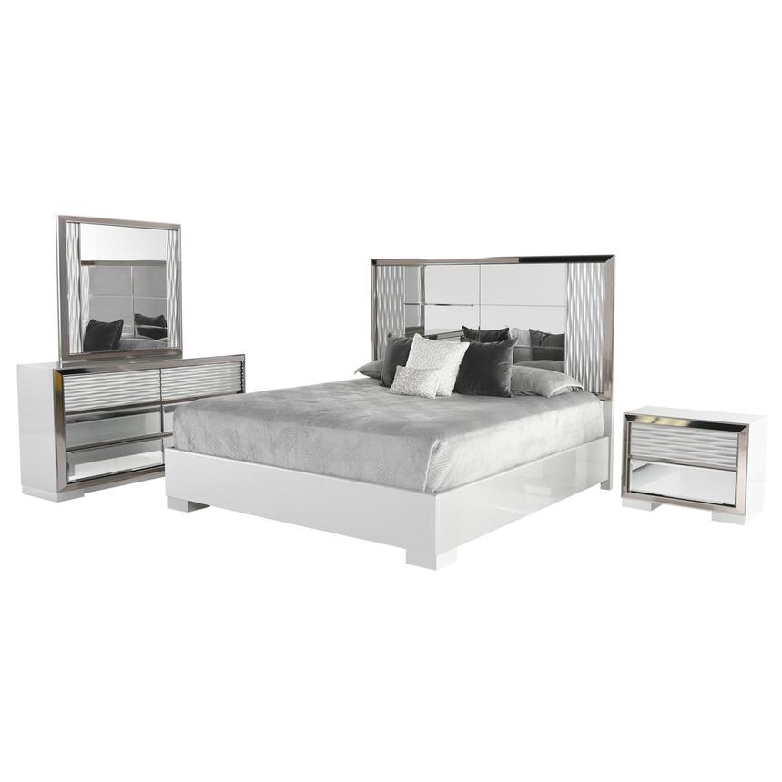 Melania 4-Piece King Bedroom Set  main image, 1 of 5 images.