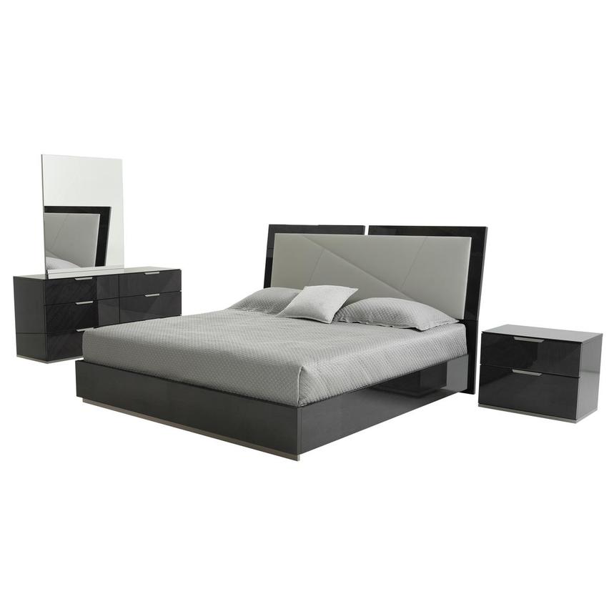 Monza 4-Piece King Bedroom Set  main image, 1 of 6 images.