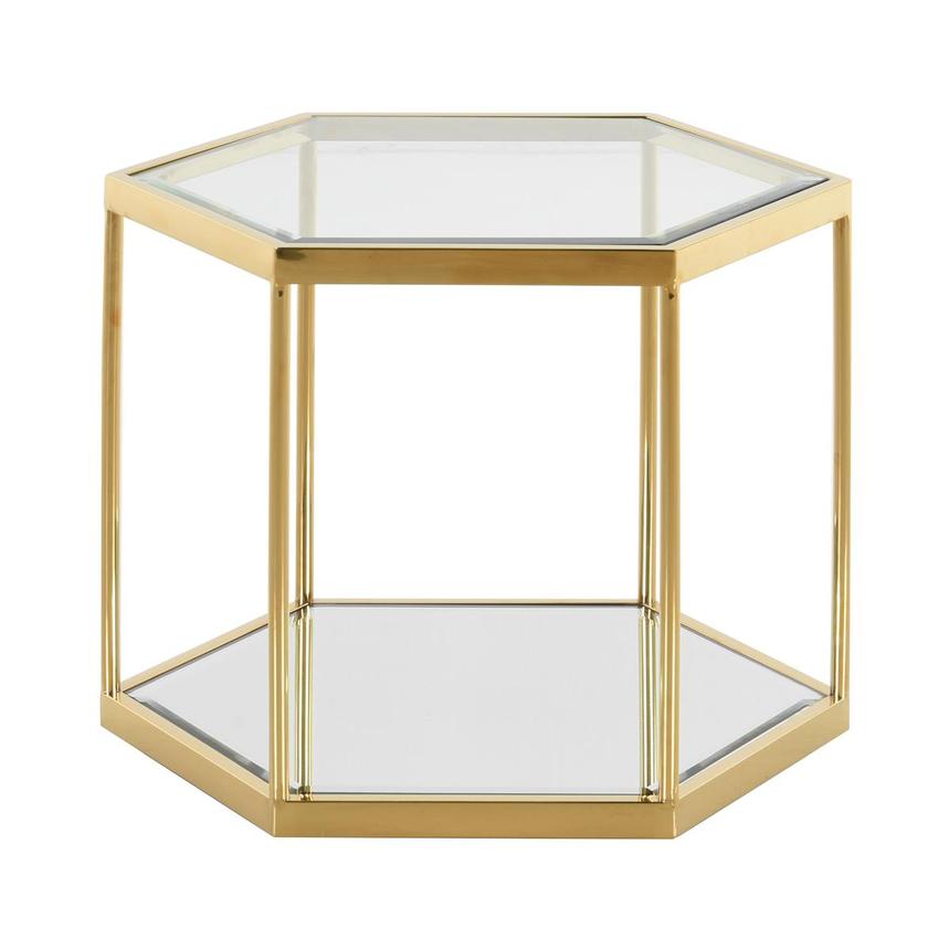 Hex Gold Side Table  main image, 1 of 5 images.