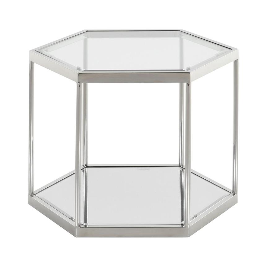 Hex Silver Side Table  main image, 1 of 4 images.