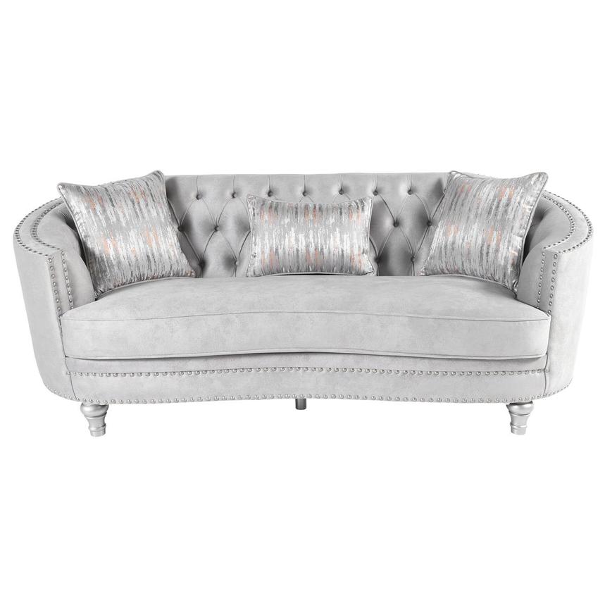 Silvana Silver Sofa  main image, 1 of 7 images.