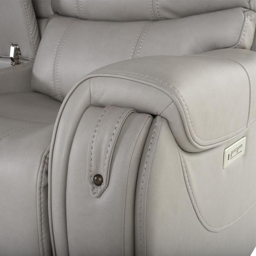 Capriccio Gray Power Reclining Sectional with 4PCS/2PWR  alternate image, 6 of 10 images.