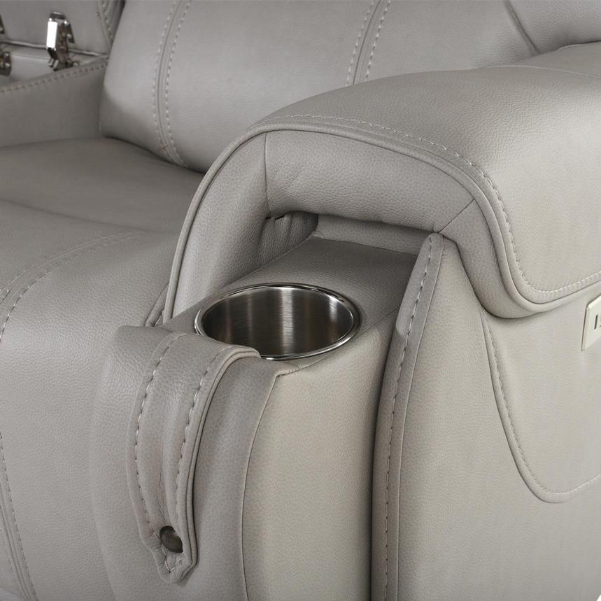 Capriccio Gray Home Theater Seating with 5PCS/2PWR  alternate image, 11 of 14 images.