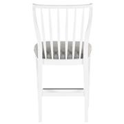 Janelle White Counter Stool  alternate image, 4 of 5 images.