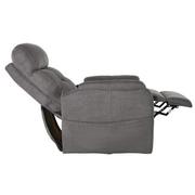 Dove Gray Power Lift Recliner w/Massage & Heat  alternate image, 4 of 8 images.