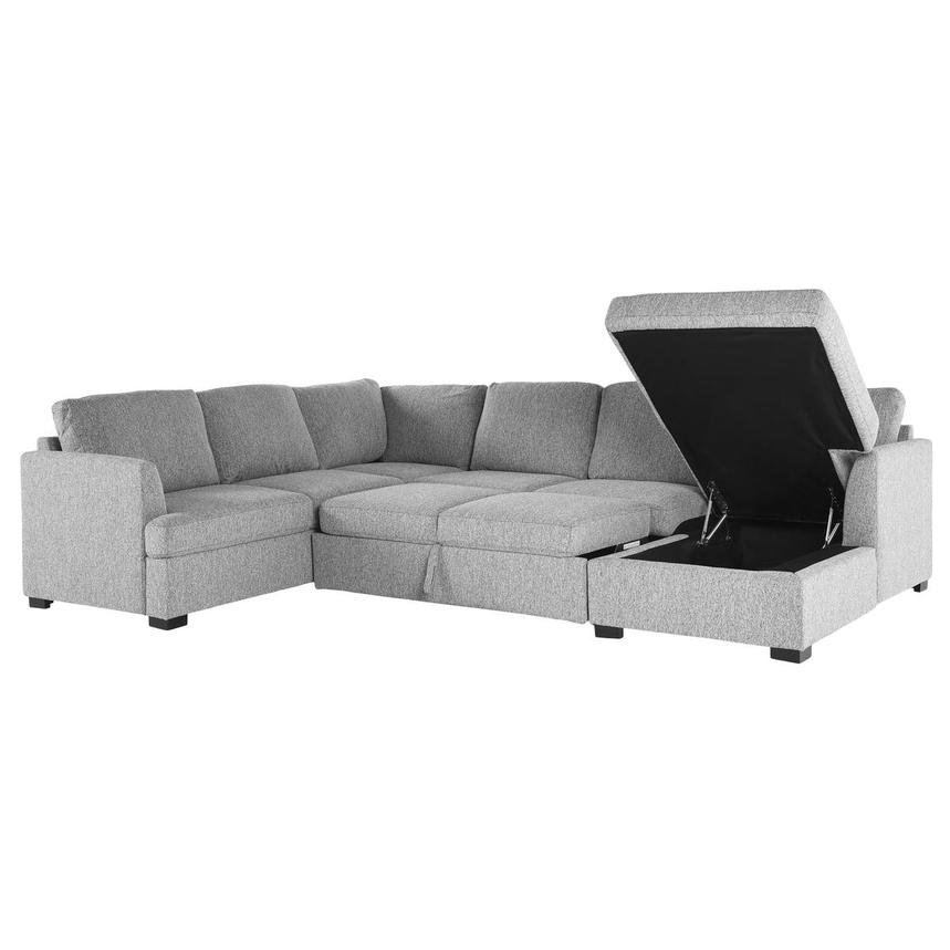 Vivian II Sectional Sleeper Sofa w/Right Chaise  alternate image, 2 of 8 images.