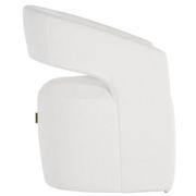 Lilly Ivory Arm Chair w/Casters  alternate image, 4 of 7 images.