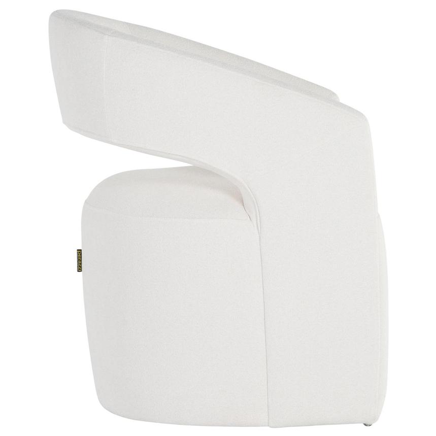 Lilly Ivory Arm Chair w/Casters alternate image, 4 of 7 images.