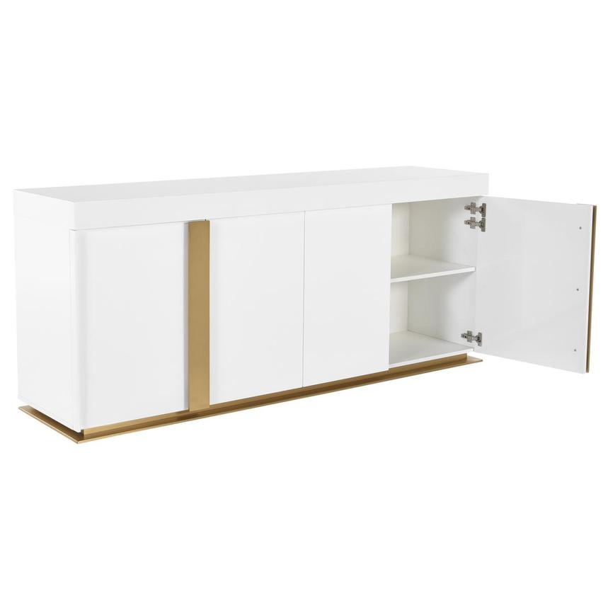 Grand Night White/Gold Gloss Buffet alternate image, 4 of 4 images.