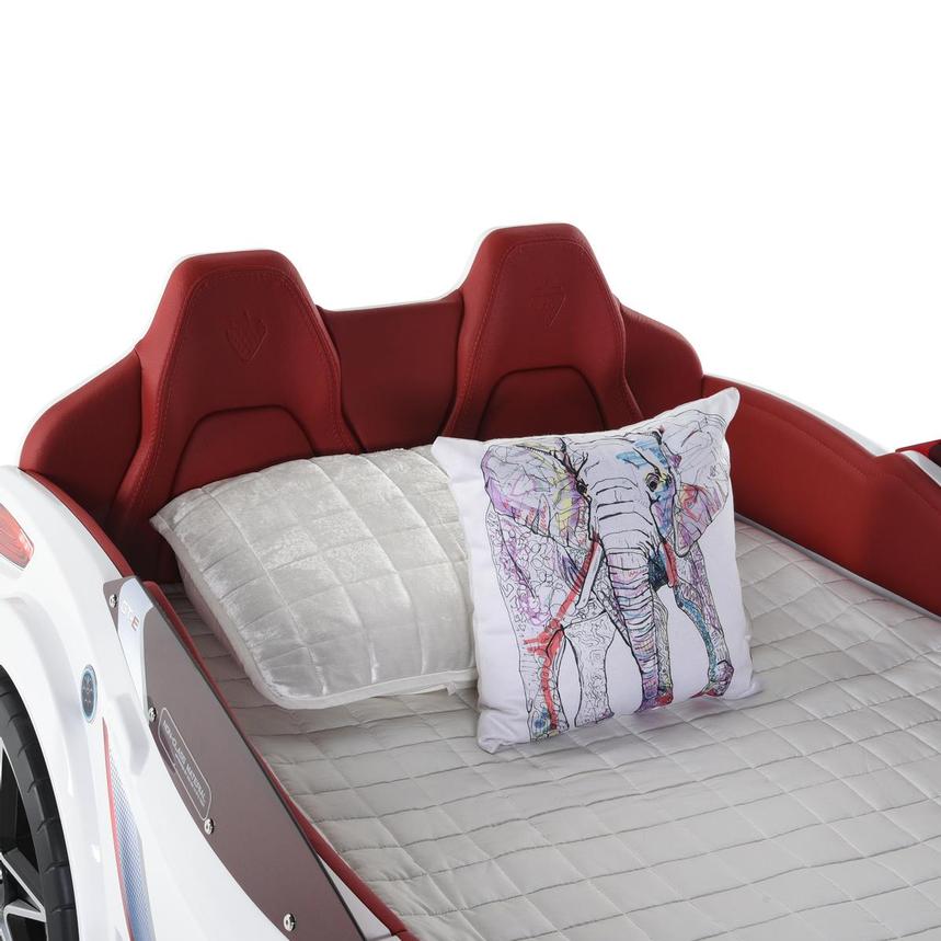 Snow Ev Red Twin Car Bed