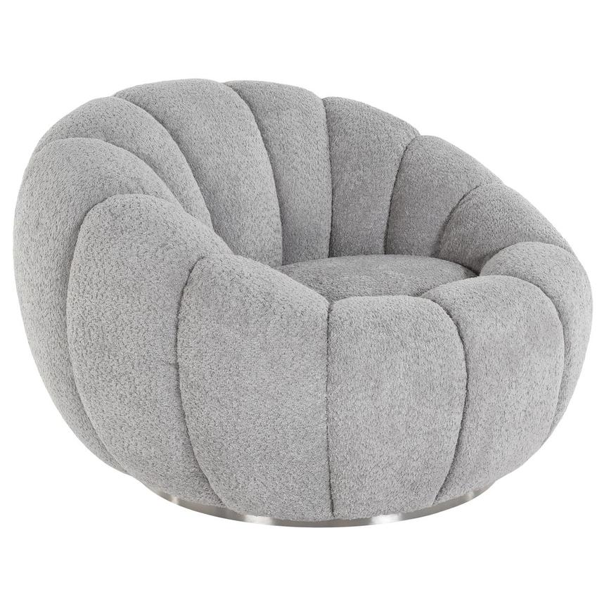 Amalfi Light Gray Accent Chair alternate image, 2 of 6 images.