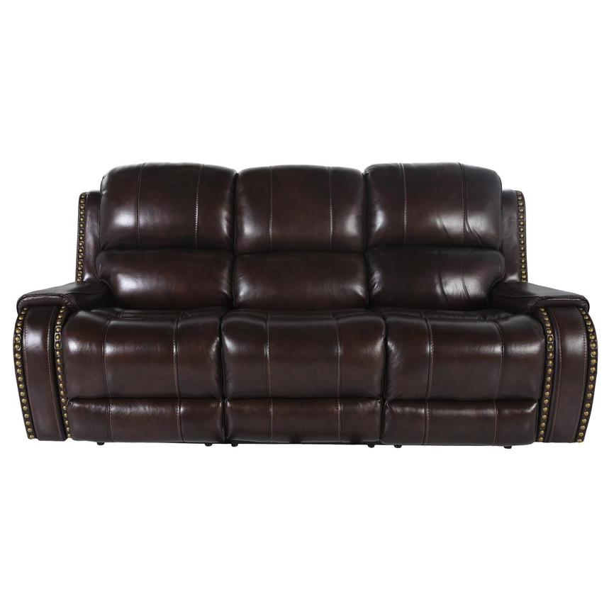 Durham Leather Power Reclining Sofa  main image, 1 of 6 images.