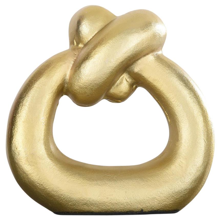 Knot Gold Sculpture  main image, 1 of 3 images.
