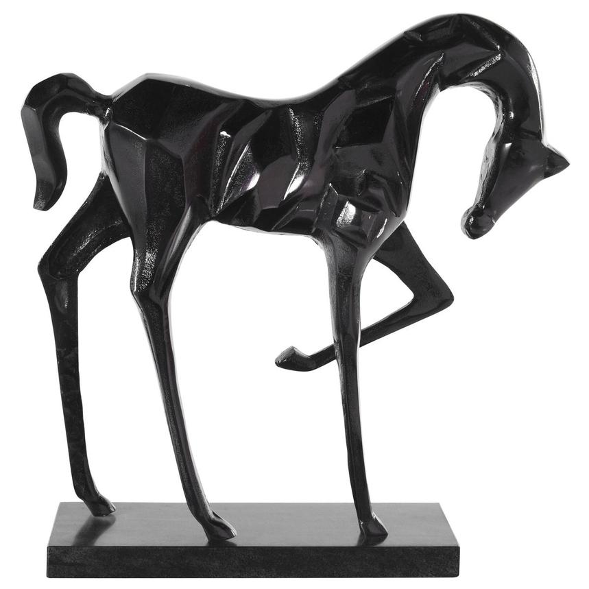 Stallion Black Sculpture El Dorado Furniture