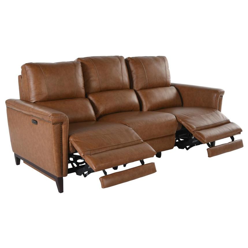 Lawrence Leather Power Reclining Sofa  alternate image, 3 of 5 images.