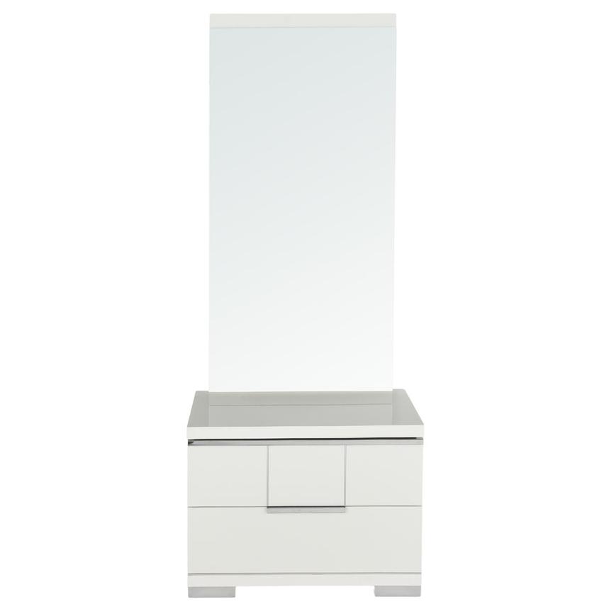 Asti Nightstand w/Mirror  main image, 1 of 4 images.