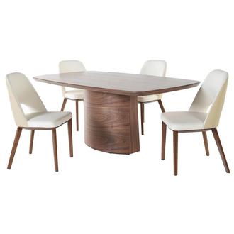 Adalyn Brown 5-Piece Dining Set