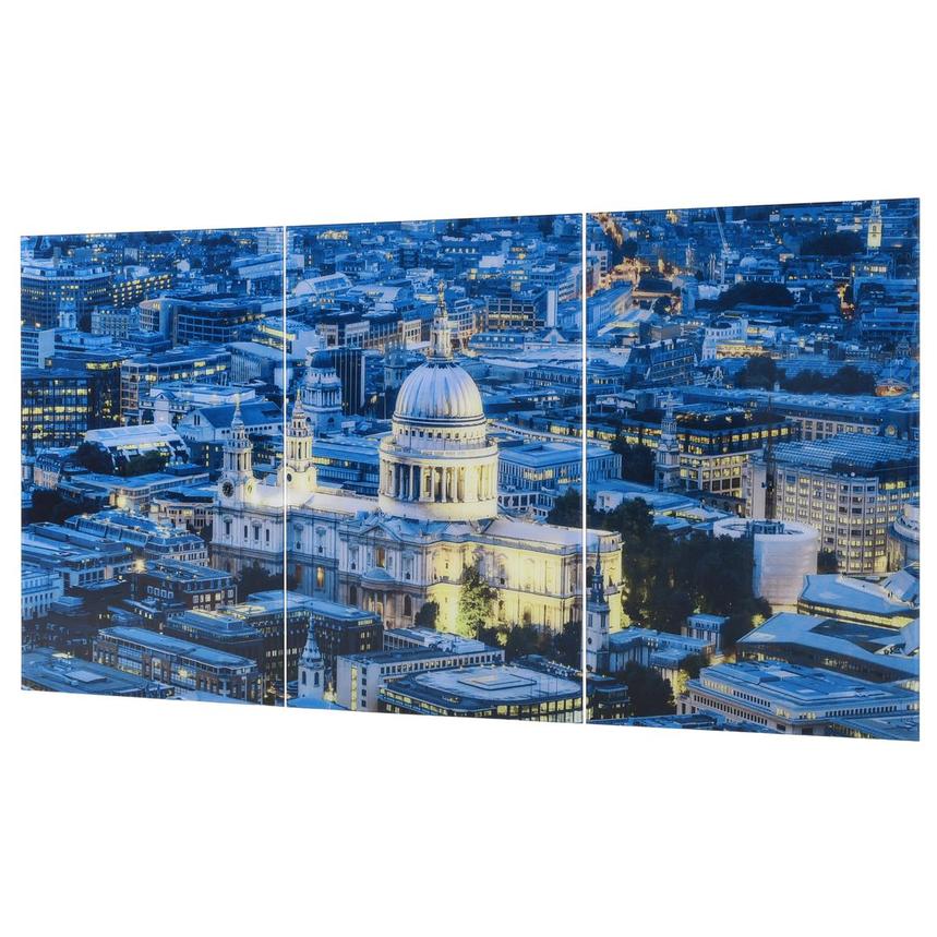 St Pauls Cathedral Set of 3 Acrylic Wall Art  alternate image, 2 of 2 images.